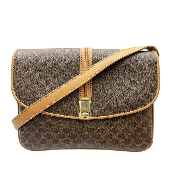 CELINE Brown Shoulder Bag - Picture 1 of 16